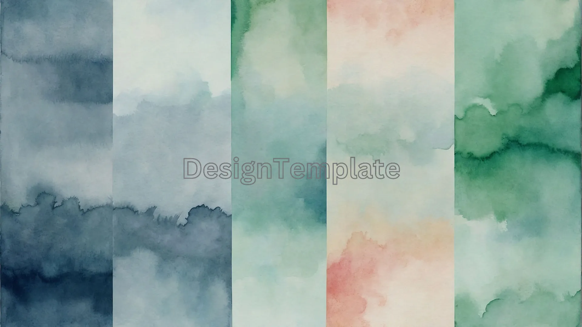 Tranquil Pastel Abstract Watercolor Background Image